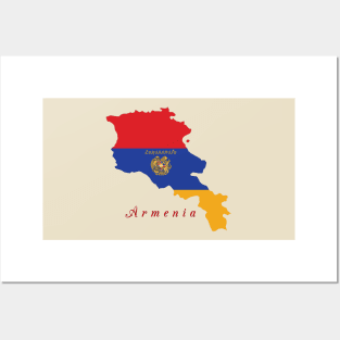 Armenian Flag Posters and Art